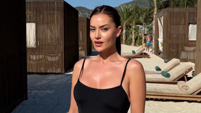 Fahriye Evcen tatil fotoğrafı