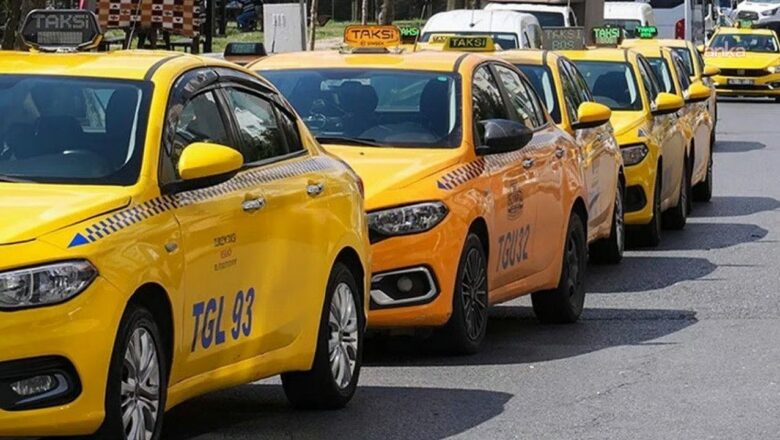 taksi plakasını